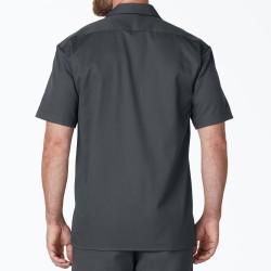 Dickies Short Sleeve Work Shirt, Gris carbón