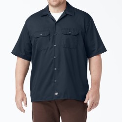 Dickies Short Sleeve Work Shirt, Azul Marino Oscuro