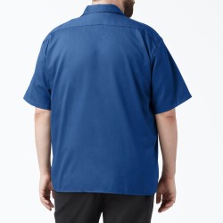 Dickies Short Sleeve Work Shirt, Azul Real